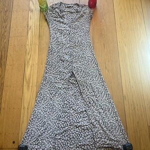 1990s style floral dress